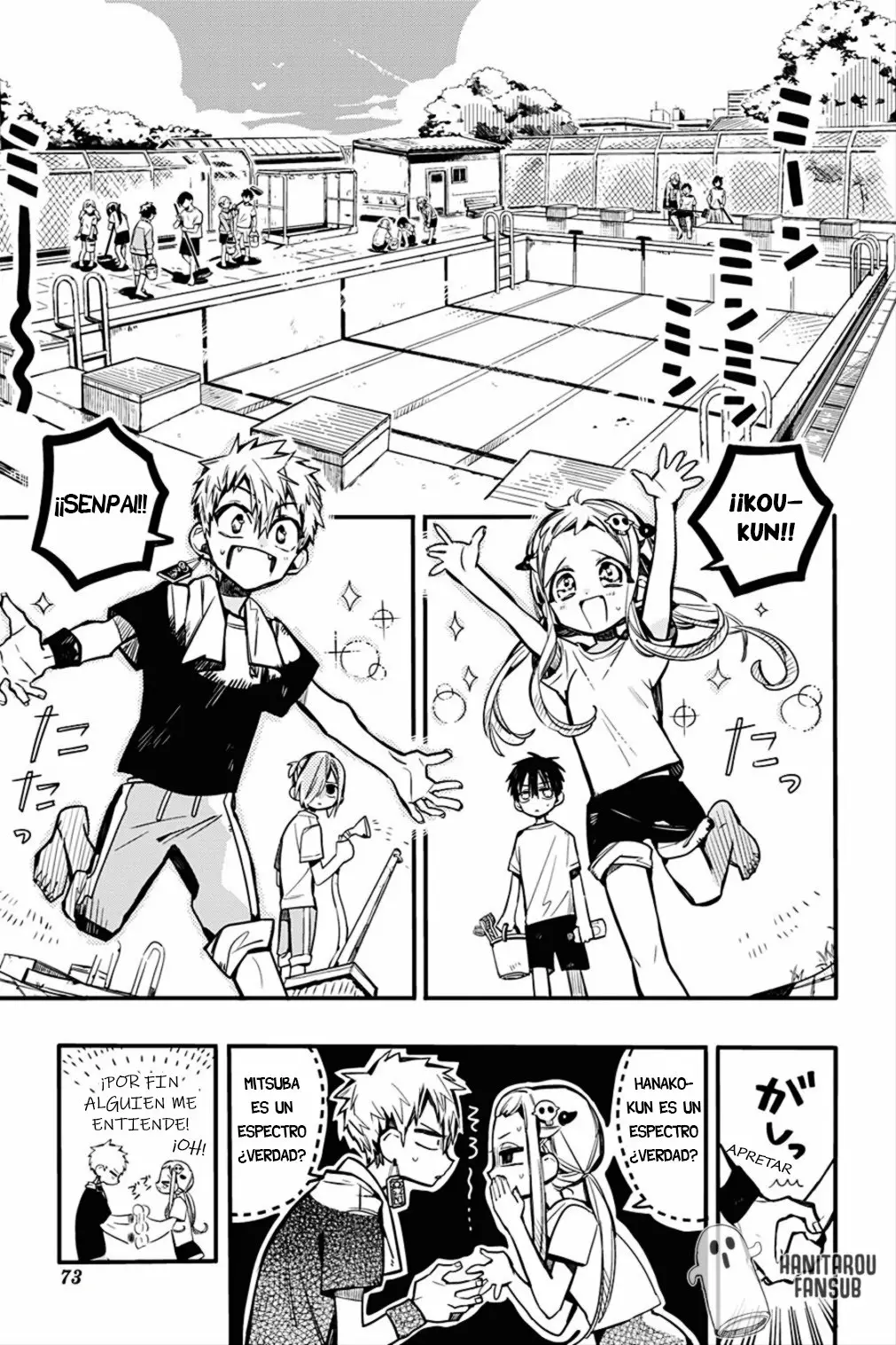 Jibaku Shounen Hanako-kun Capítulo 43 - Página 9