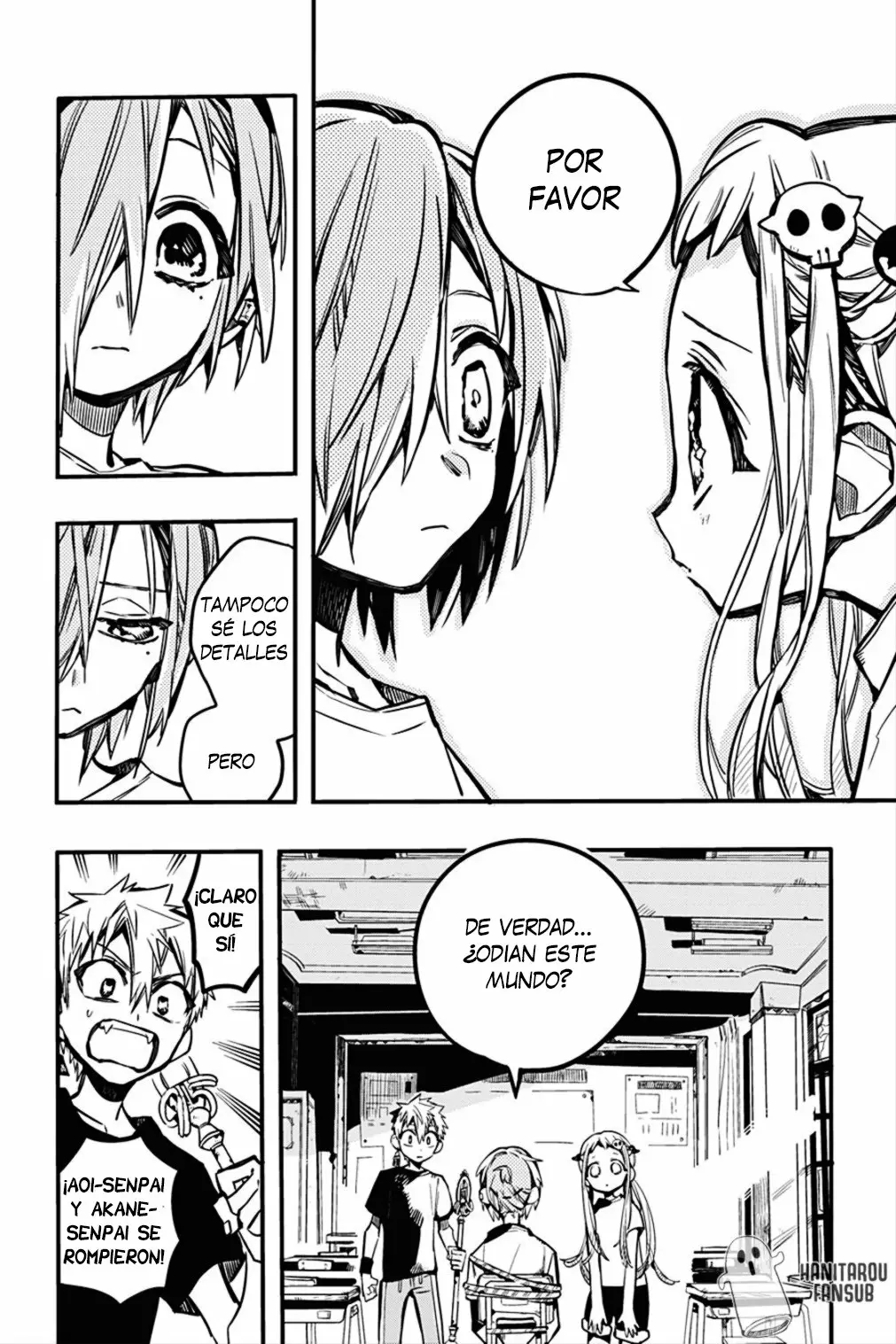 Jibaku Shounen Hanako-kun Capítulo 44 - Página 7