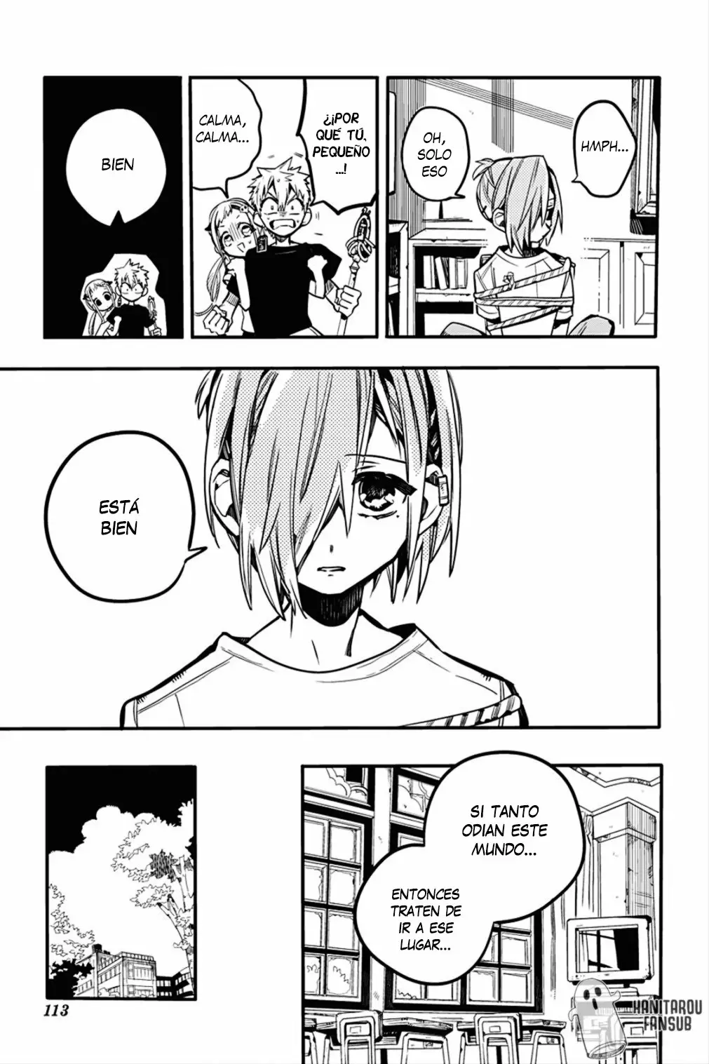 Jibaku Shounen Hanako-kun Capítulo 44 - Página 8