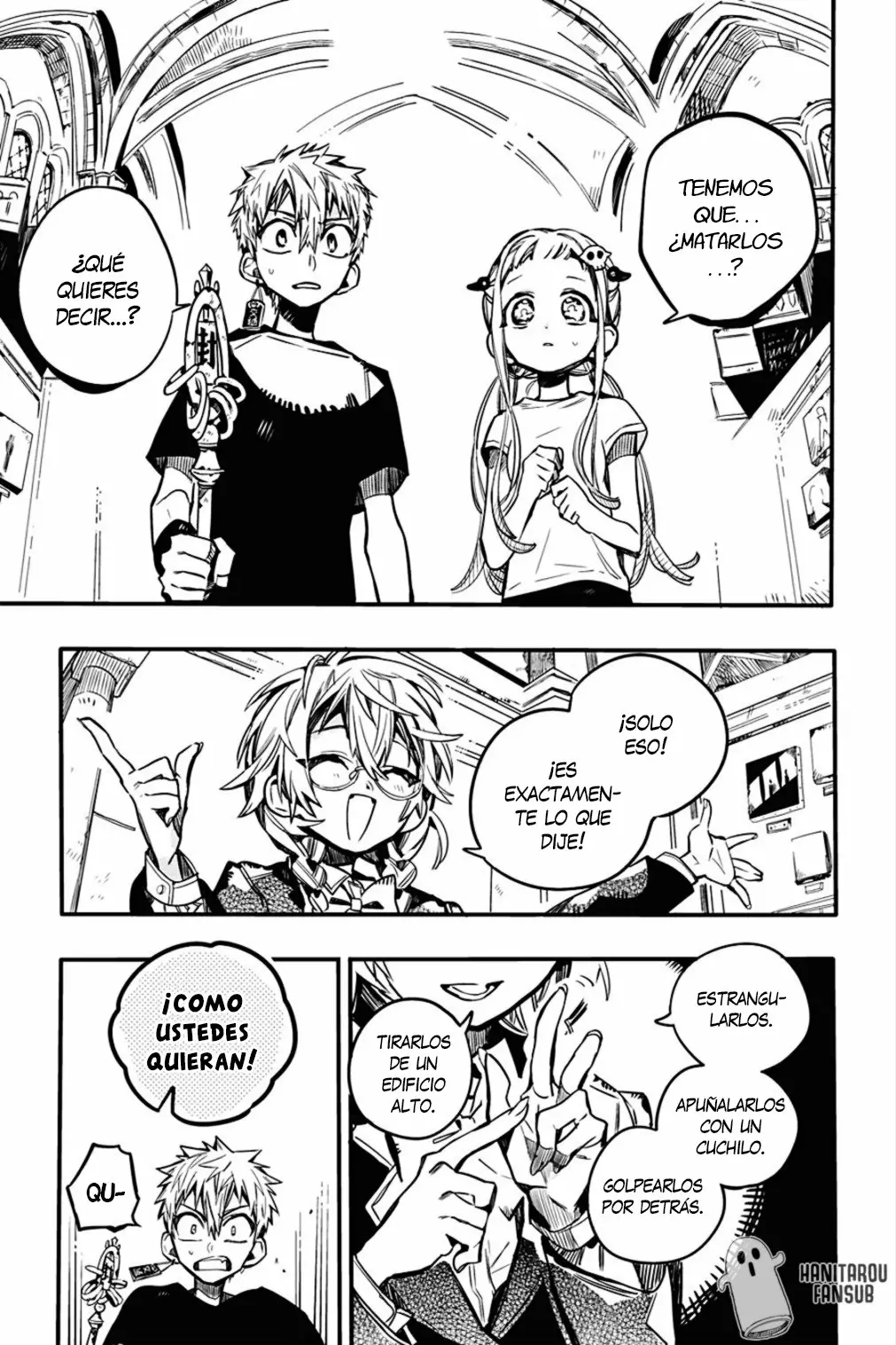 Jibaku Shounen Hanako-kun Capítulo 45 - Página 10