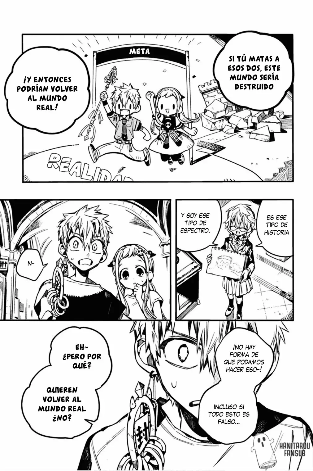 Jibaku Shounen Hanako-kun Capítulo 45 - Página 16