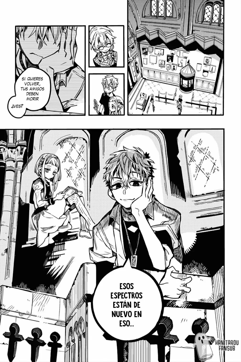 Jibaku Shounen Hanako-kun Capítulo 45 - Página 4