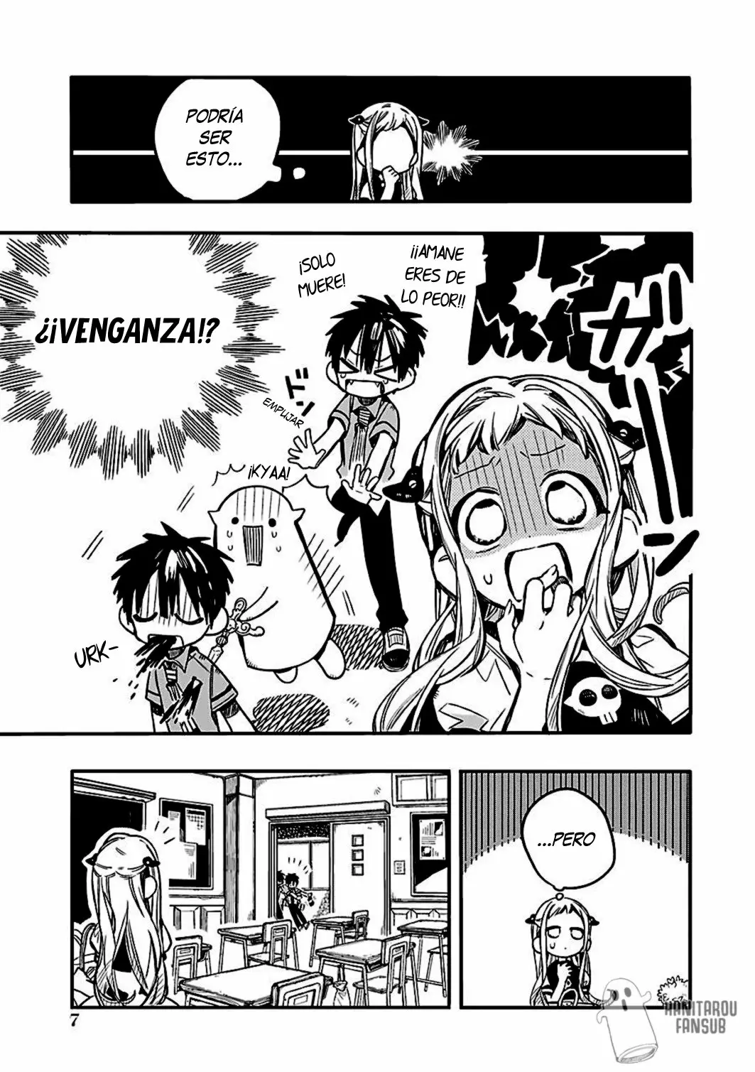 Jibaku Shounen Hanako-kun Capítulo 46 - Página 10