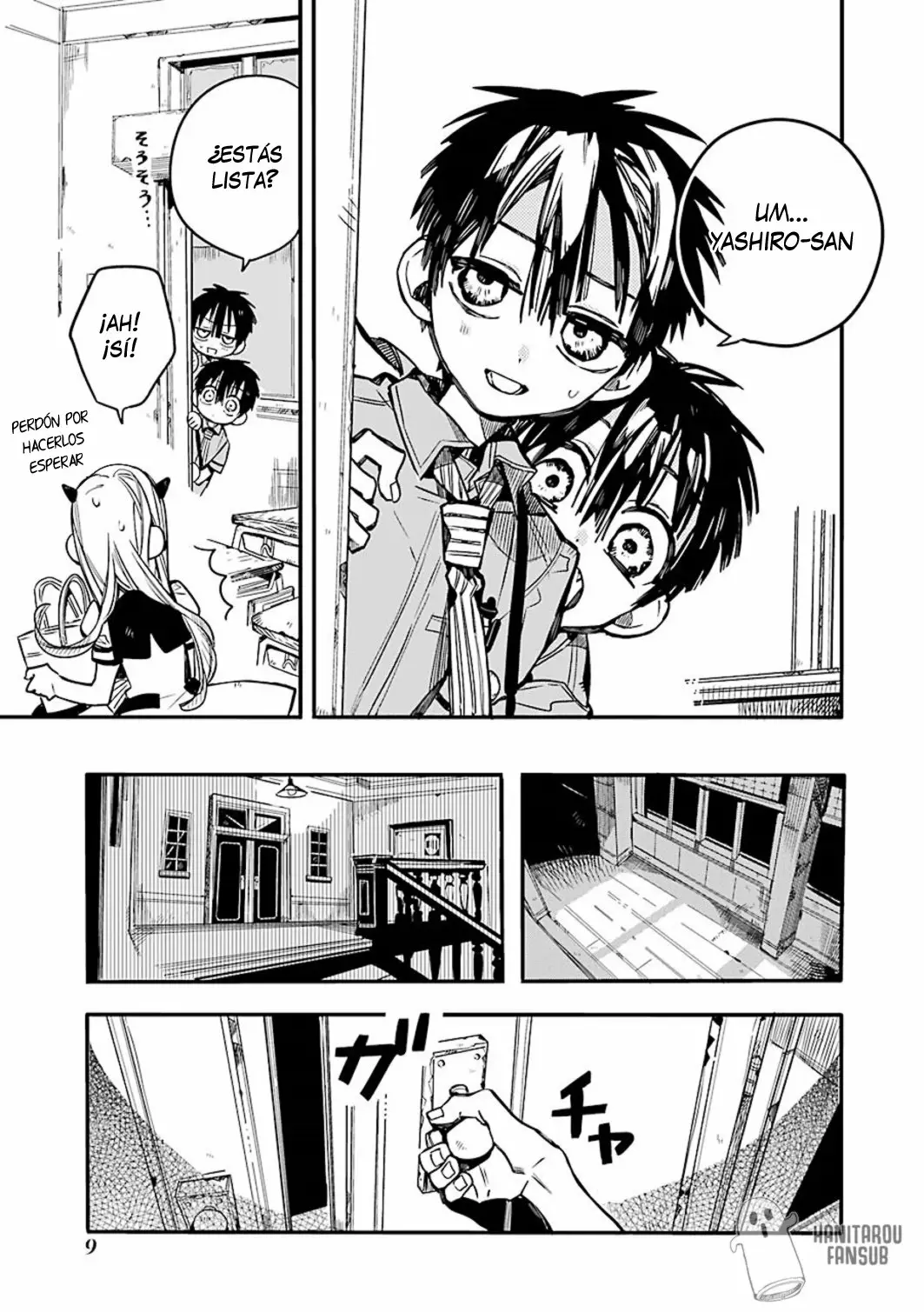 Jibaku Shounen Hanako-kun Capítulo 46 - Página 12