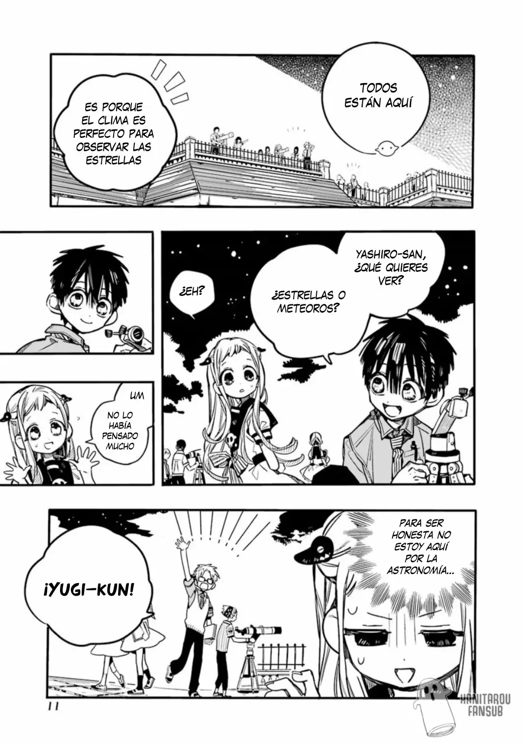 Jibaku Shounen Hanako-kun Capítulo 46 - Página 14