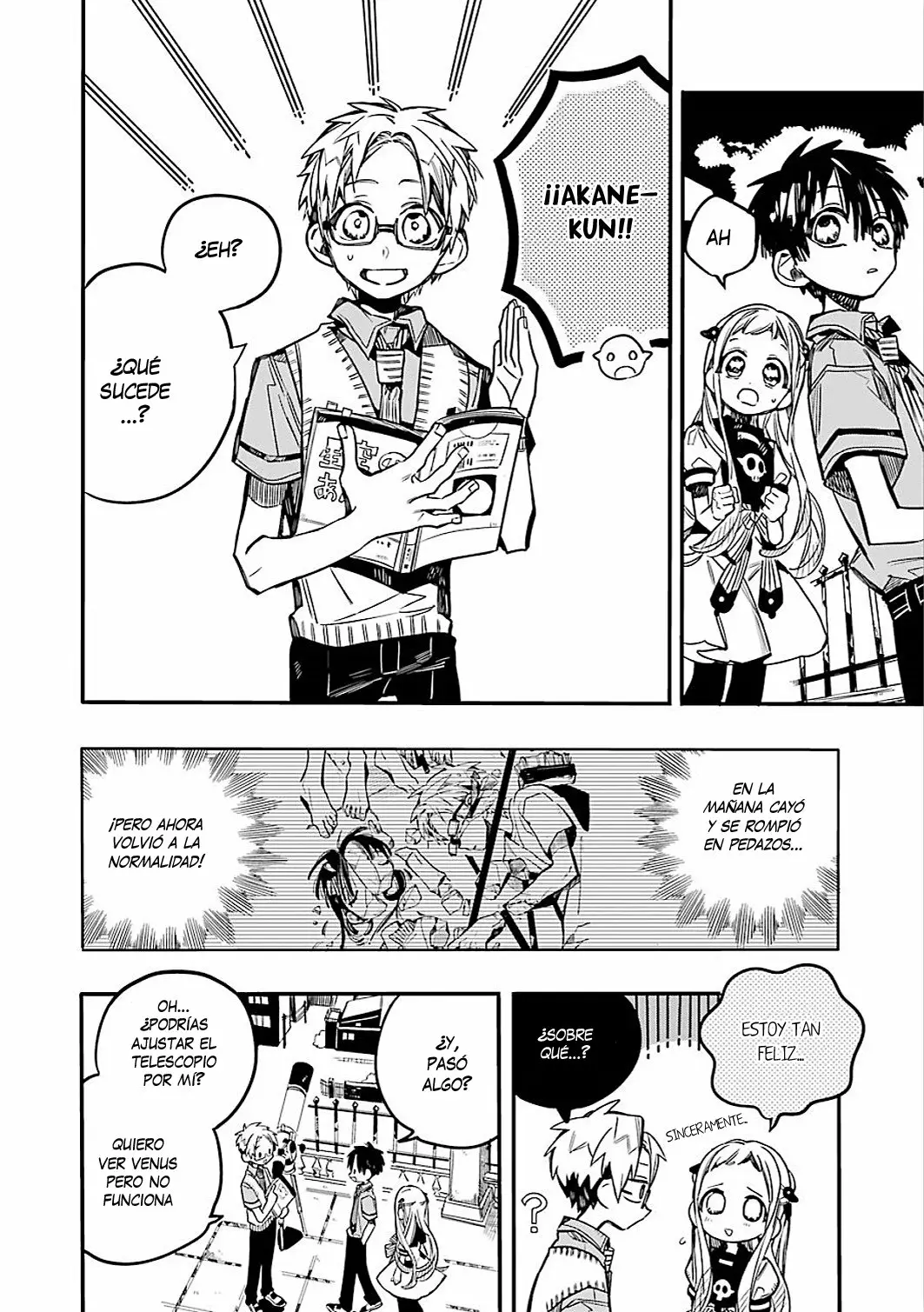 Jibaku Shounen Hanako-kun Capítulo 46 - Página 15