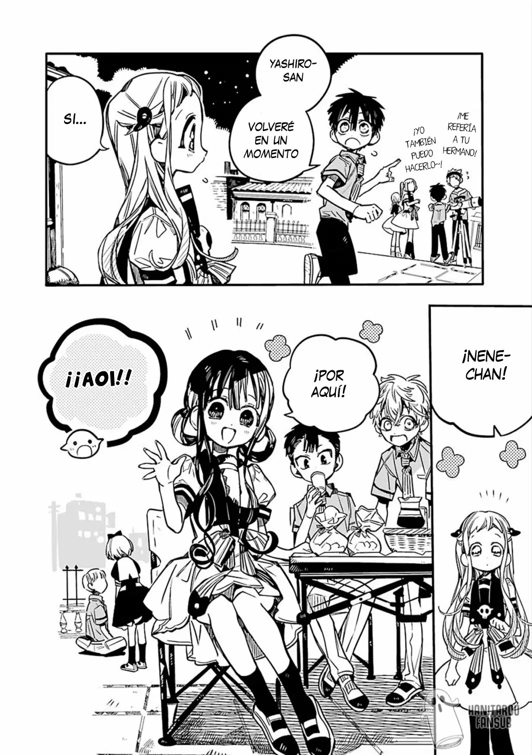 Jibaku Shounen Hanako-kun Capítulo 46 - Página 17