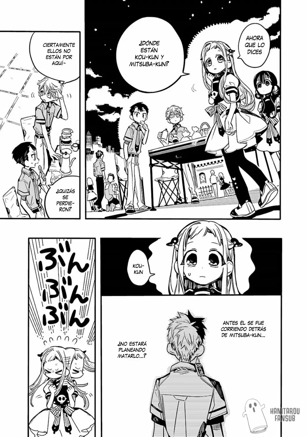 Jibaku Shounen Hanako-kun Capítulo 46 - Página 20