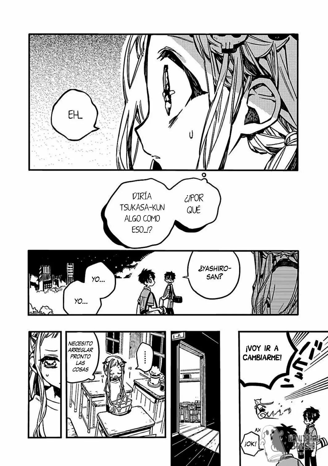 Jibaku Shounen Hanako-kun Capítulo 46 - Página 7