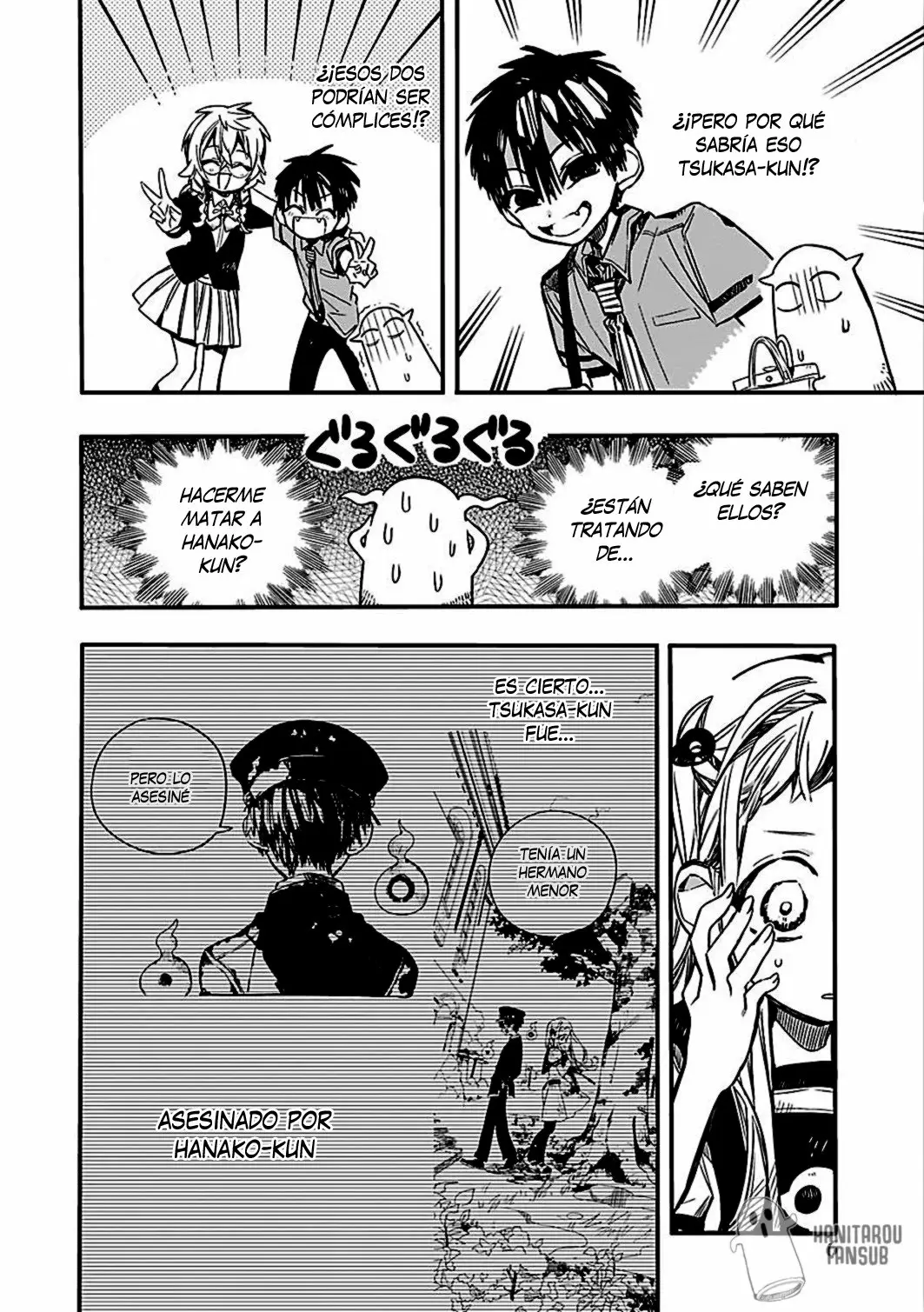 Jibaku Shounen Hanako-kun Capítulo 46 - Página 9