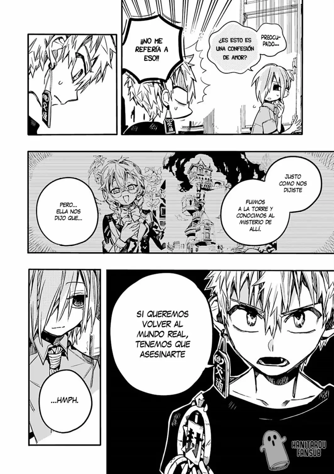 Jibaku Shounen Hanako-kun Capítulo 47 - Página 10