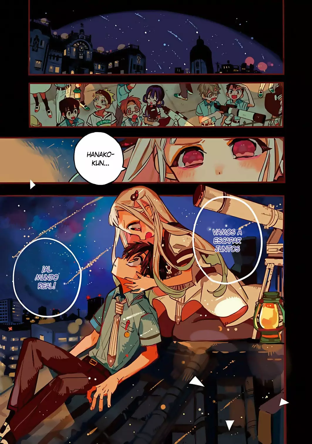 Jibaku Shounen Hanako-kun Capítulo 47 - Página 4