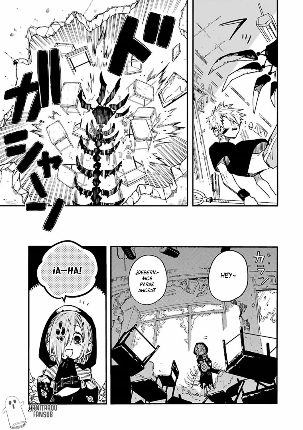 Jibaku Shounen Hanako-kun Capítulo 48 - Página 15