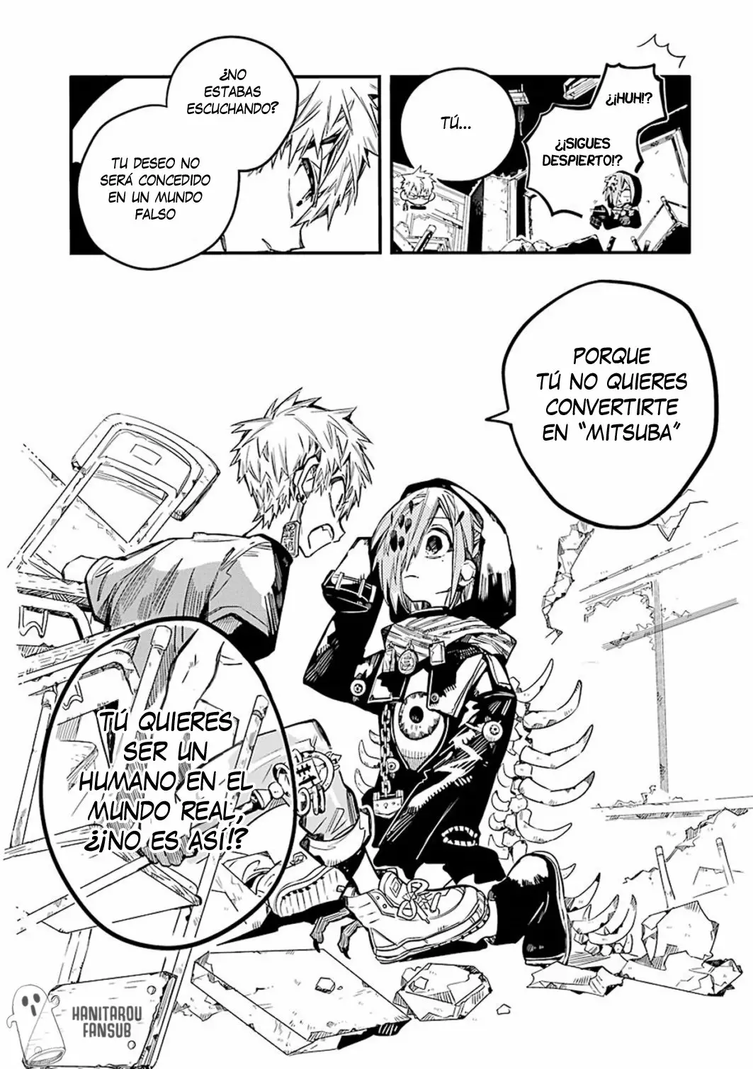 Jibaku Shounen Hanako-kun Capítulo 48 - Página 17