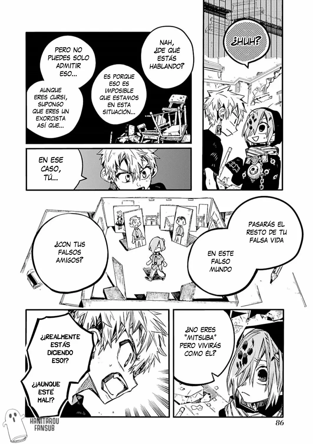 Jibaku Shounen Hanako-kun Capítulo 48 - Página 18