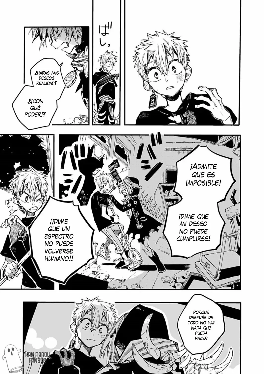 Jibaku Shounen Hanako-kun Capítulo 48 - Página 21