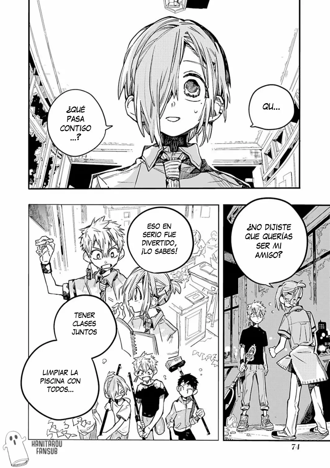 Jibaku Shounen Hanako-kun Capítulo 48 - Página 6