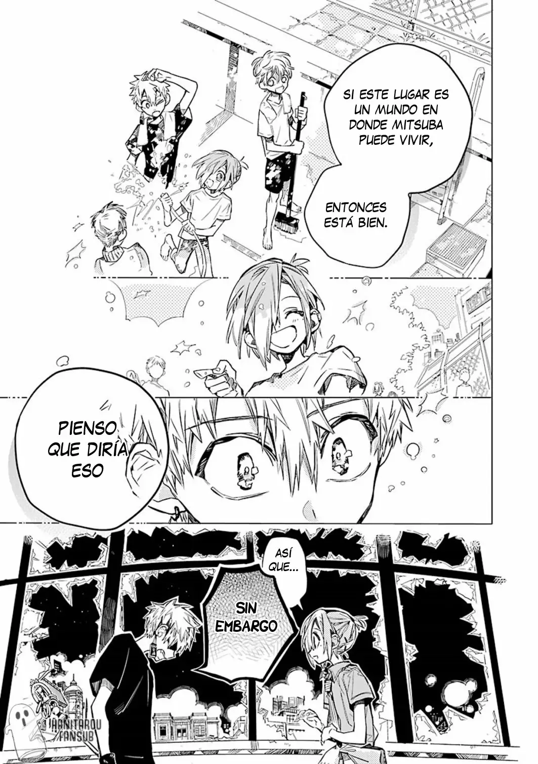 Jibaku Shounen Hanako-kun Capítulo 48 - Página 9