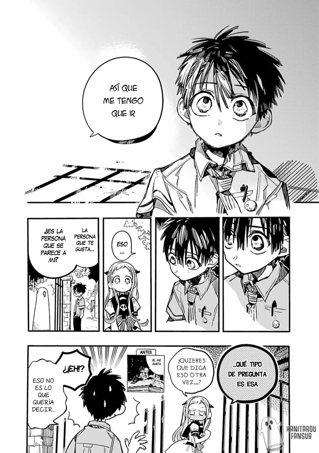 Jibaku Shounen Hanako-kun Capítulo 49 - Página 11