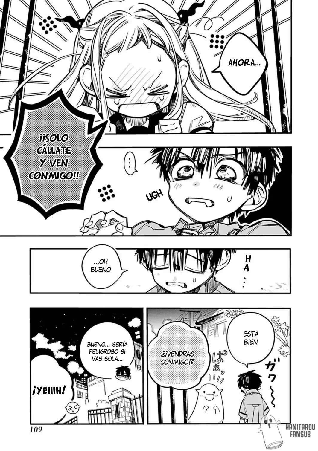 Jibaku Shounen Hanako-kun Capítulo 49 - Página 12