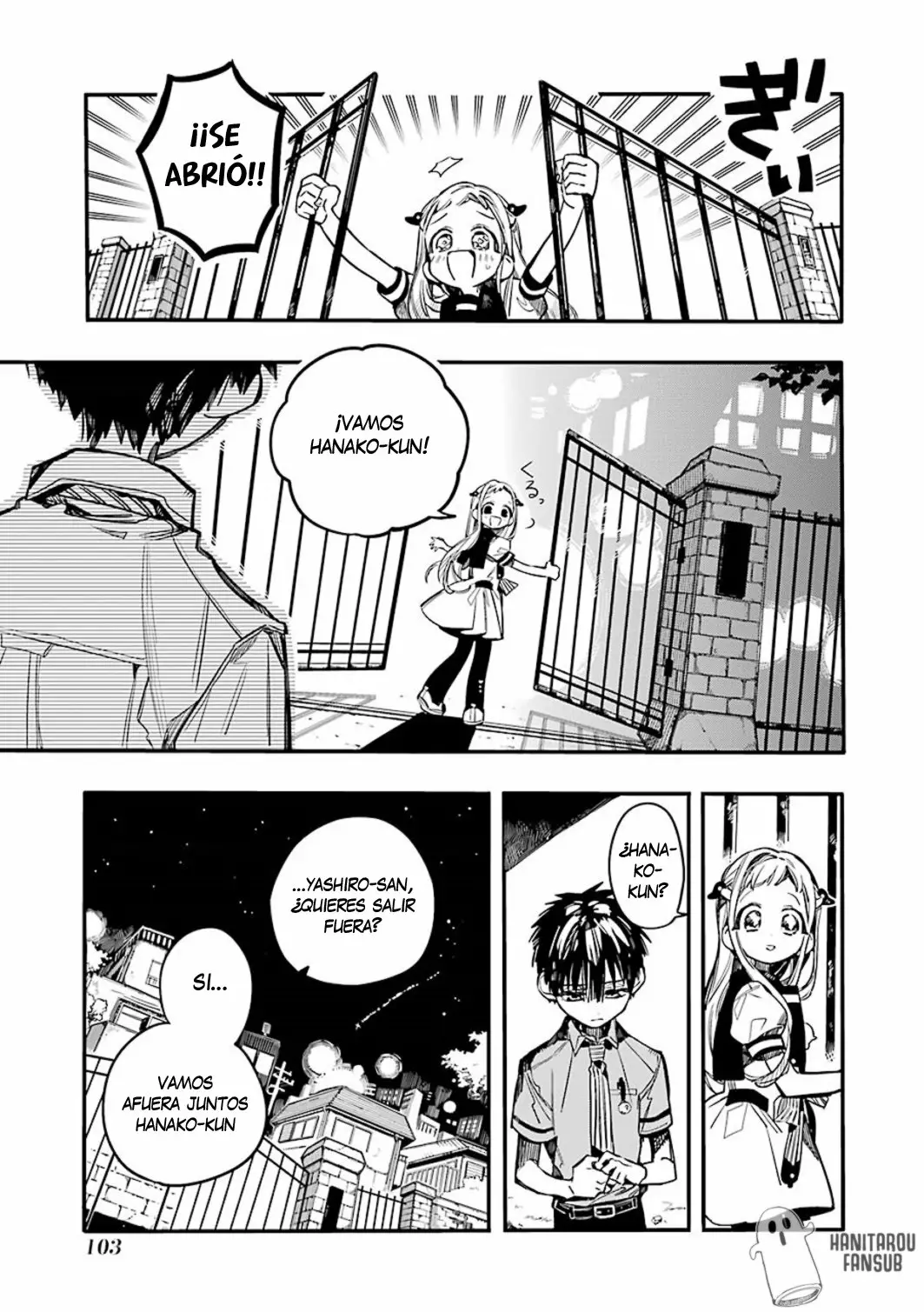 Jibaku Shounen Hanako-kun Capítulo 49 - Página 6