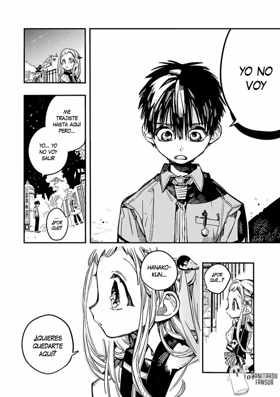 Jibaku Shounen Hanako-kun Capítulo 49 - Página 7