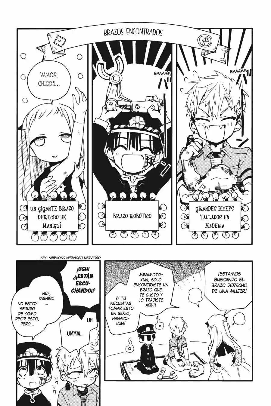 Jibaku Shounen Hanako-kun Capítulo 5 - Página 18