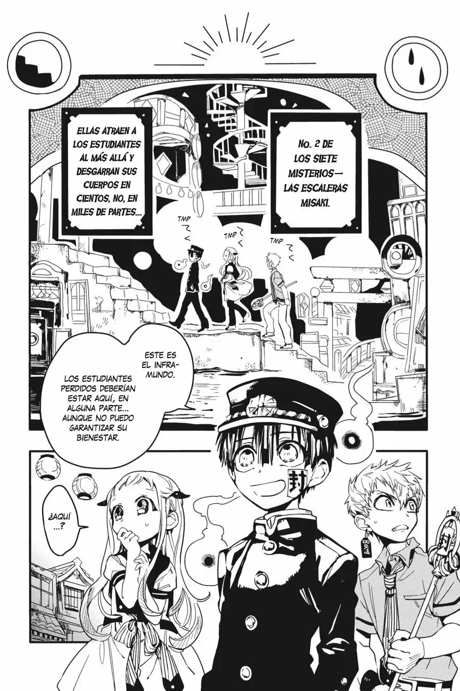 Jibaku Shounen Hanako-kun Capítulo 5 - Página 3