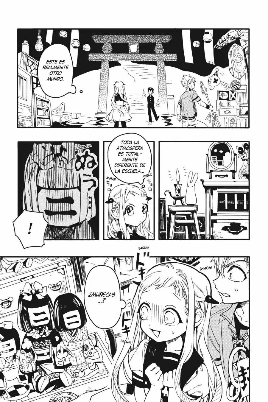 Jibaku Shounen Hanako-kun Capítulo 5 - Página 4