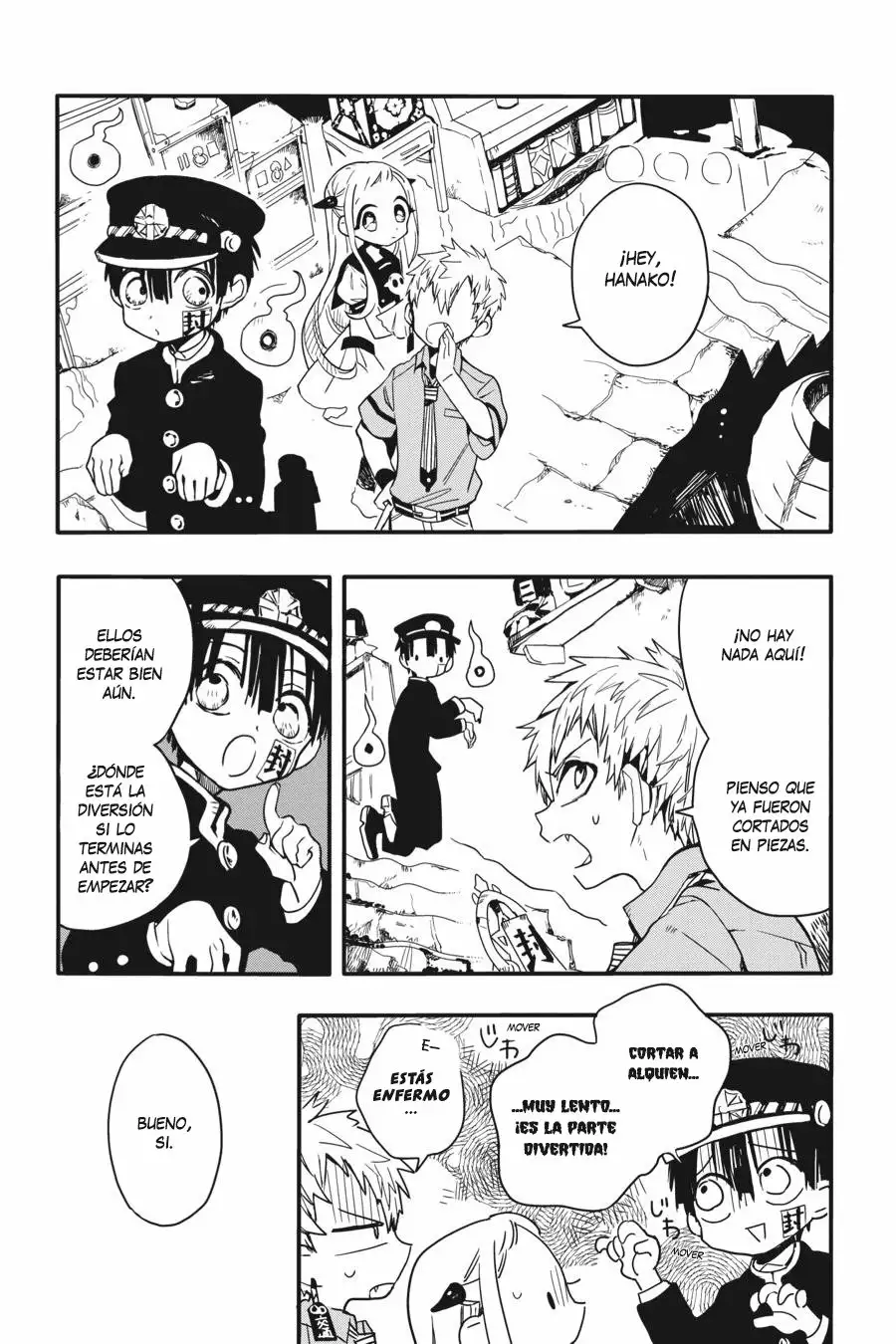 Jibaku Shounen Hanako-kun Capítulo 5 - Página 6