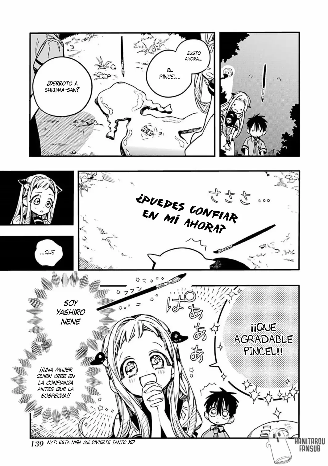 Jibaku Shounen Hanako-kun Capítulo 50 - Página 10