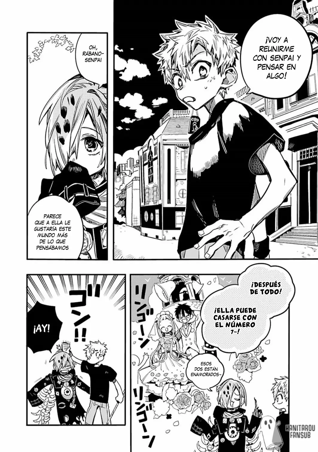 Jibaku Shounen Hanako-kun Capítulo 50 - Página 19