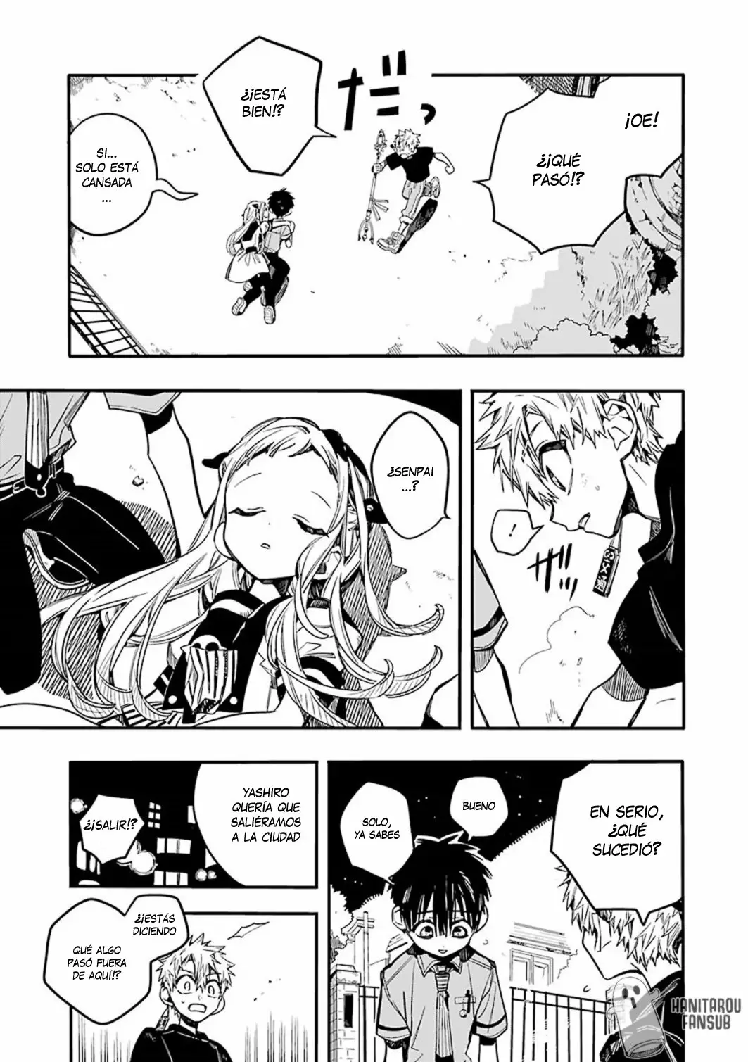 Jibaku Shounen Hanako-kun Capítulo 50 - Página 22