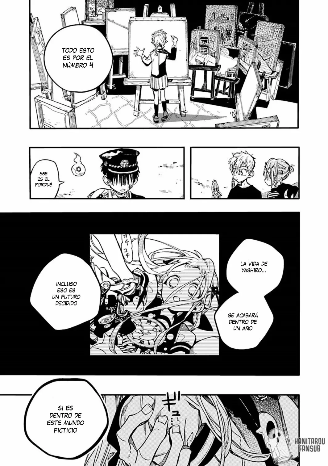 Jibaku Shounen Hanako-kun Capítulo 50 - Página 33