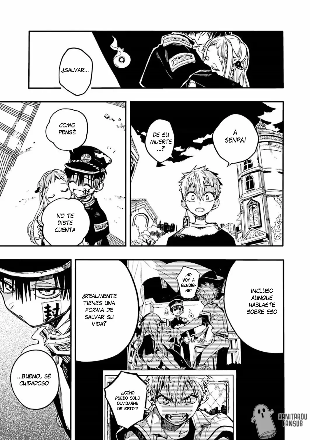 Jibaku Shounen Hanako-kun Capítulo 50 - Página 36