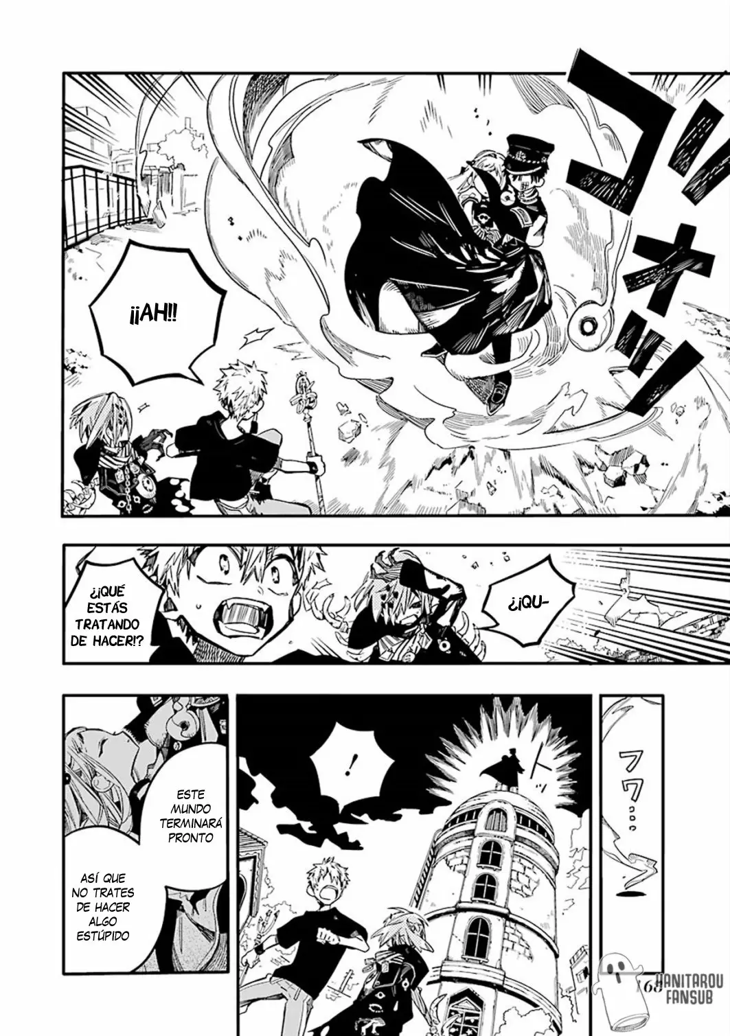 Jibaku Shounen Hanako-kun Capítulo 50 - Página 37