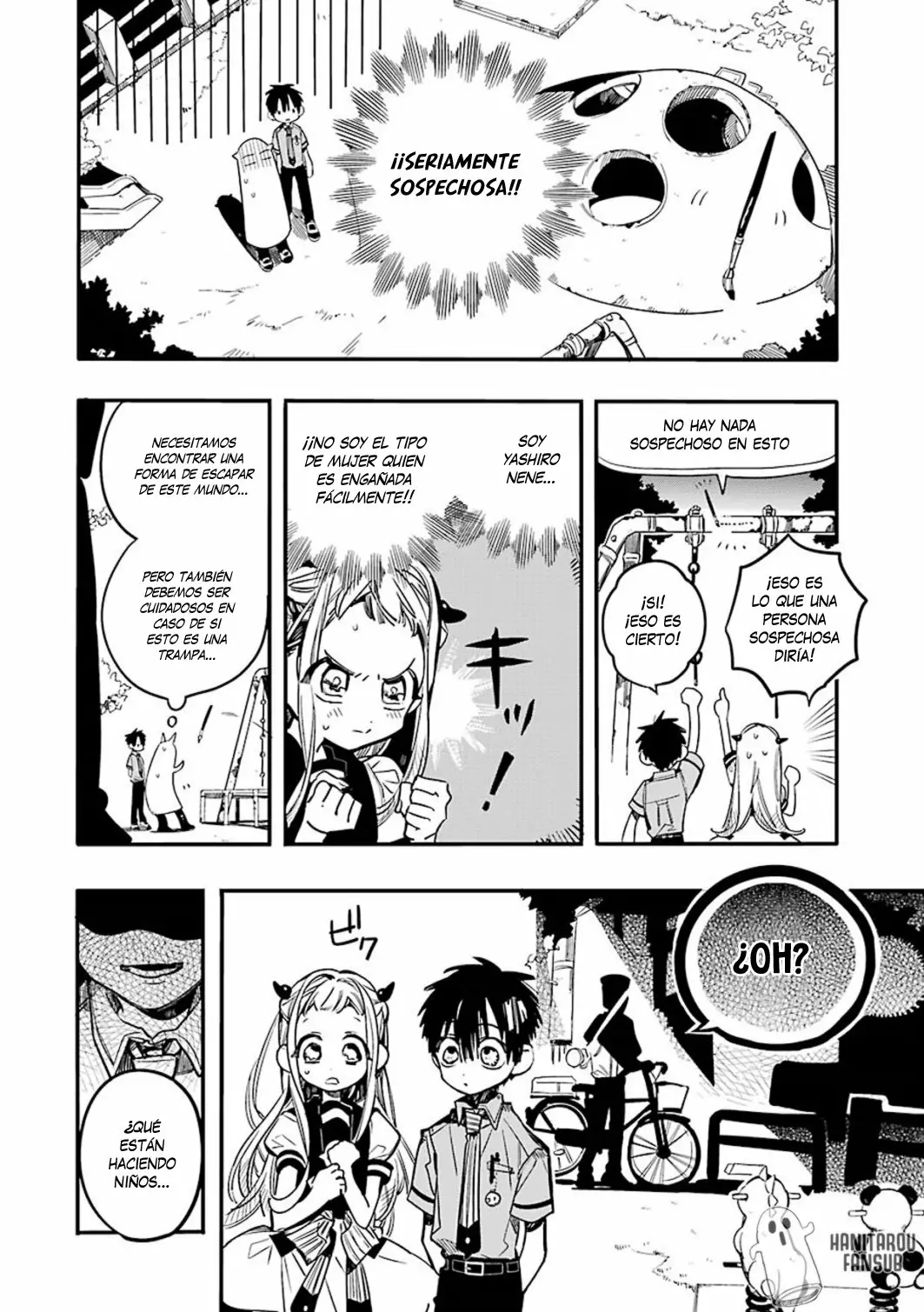 Jibaku Shounen Hanako-kun Capítulo 50 - Página 7