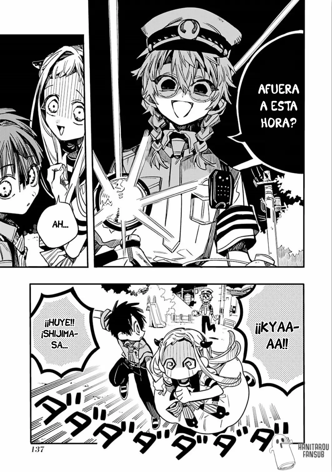 Jibaku Shounen Hanako-kun Capítulo 50 - Página 8