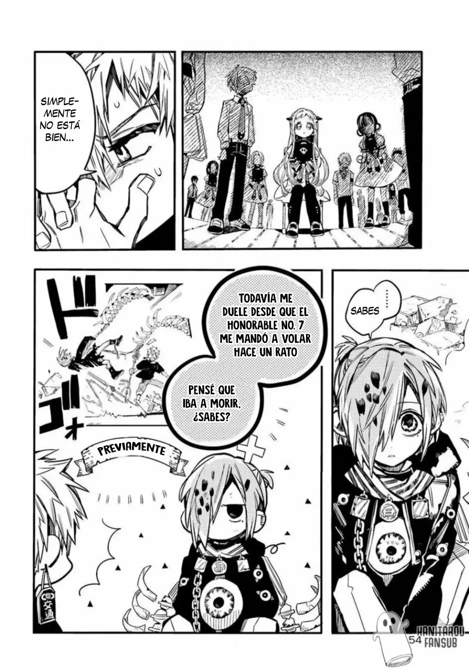 Jibaku Shounen Hanako-kun Capítulo 52 - Página 21