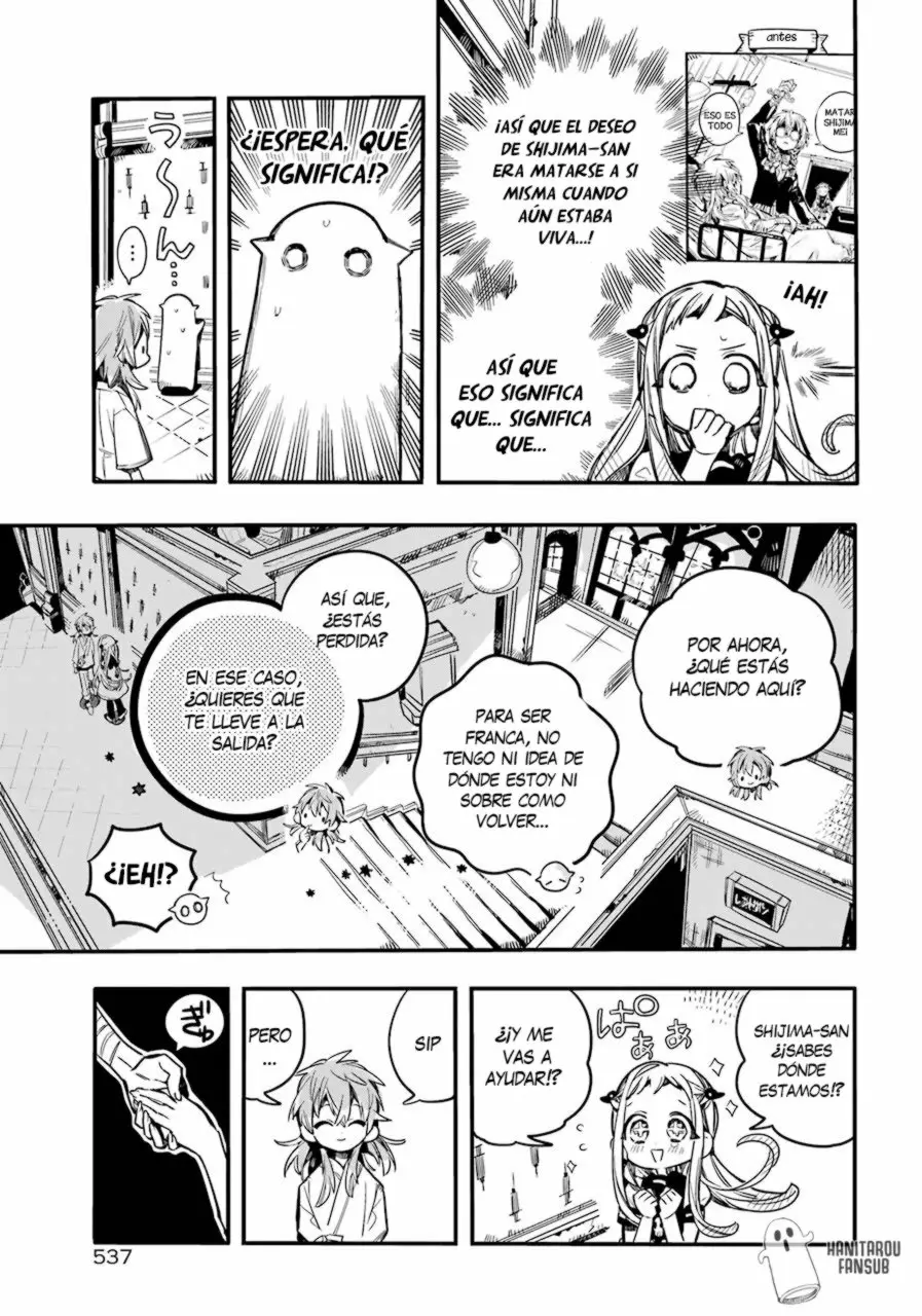 Jibaku Shounen Hanako-kun Capítulo 53 - Página 17