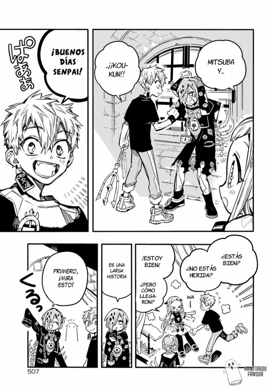 Jibaku Shounen Hanako-kun Capítulo 55 - Página 33