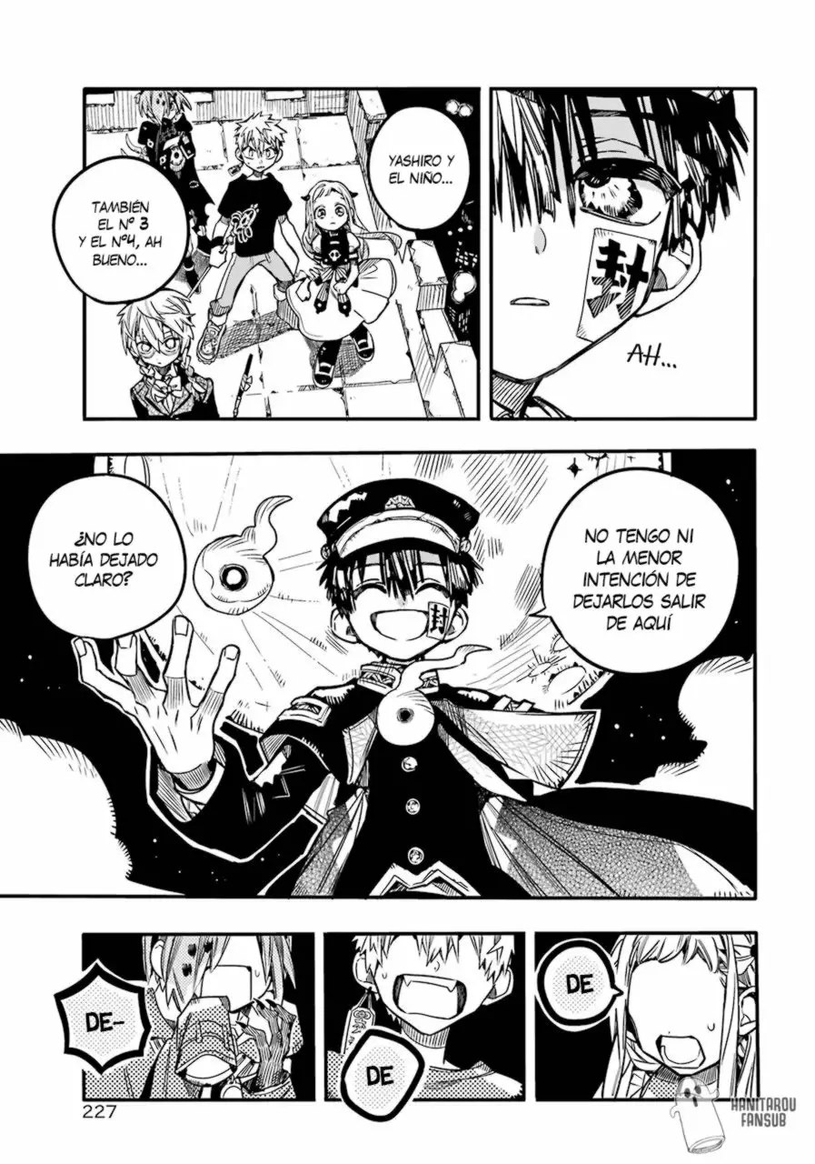 Jibaku Shounen Hanako-kun Capítulo 57 - Página 7