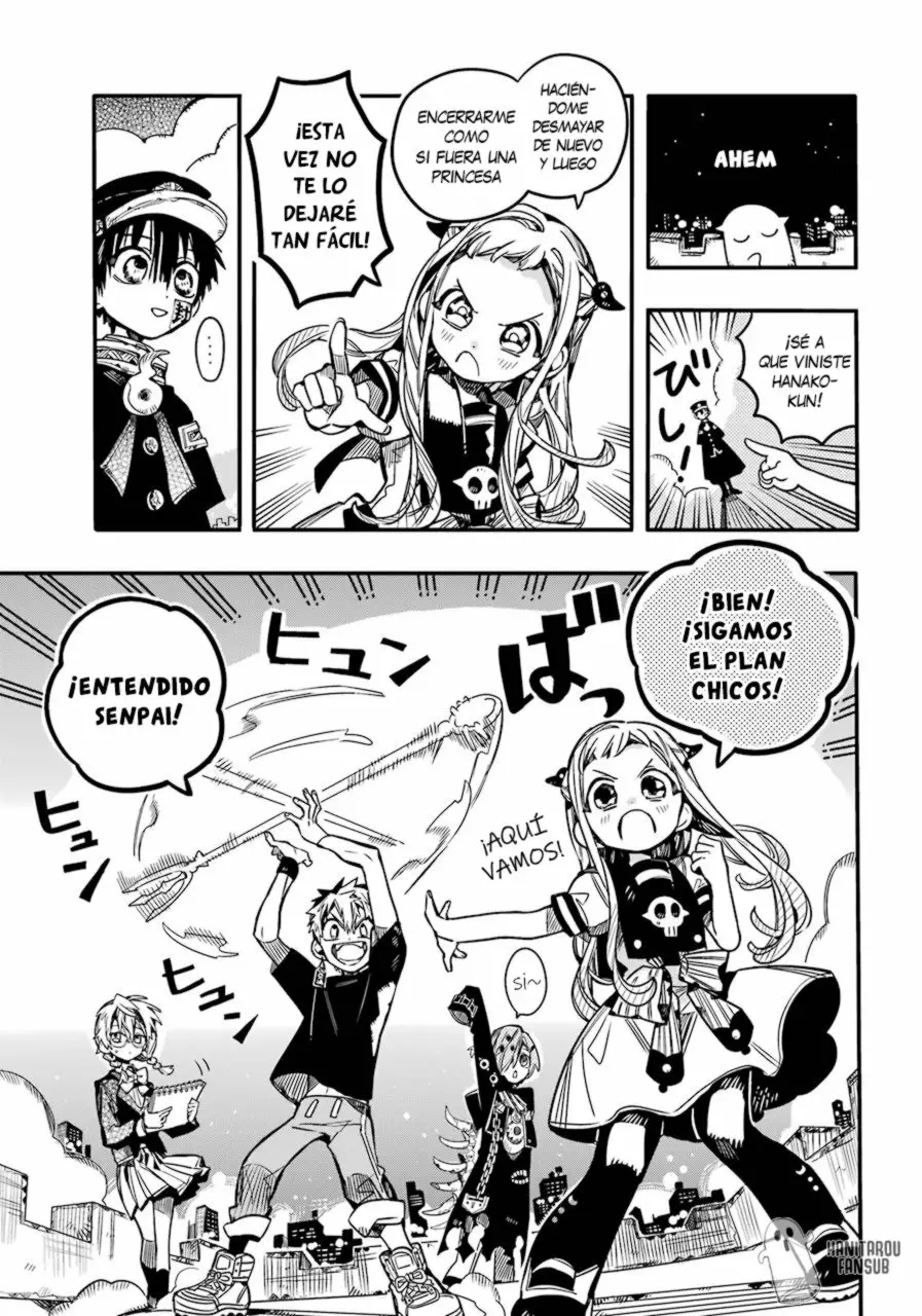 Jibaku Shounen Hanako-kun Capítulo 57 - Página 9