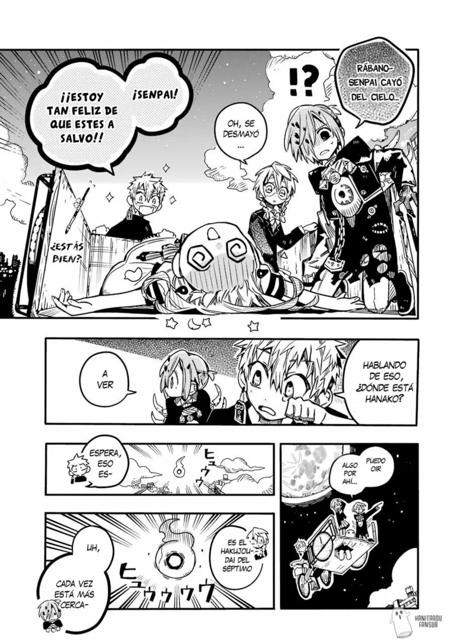 Jibaku Shounen Hanako-kun Capítulo 58 - Página 14