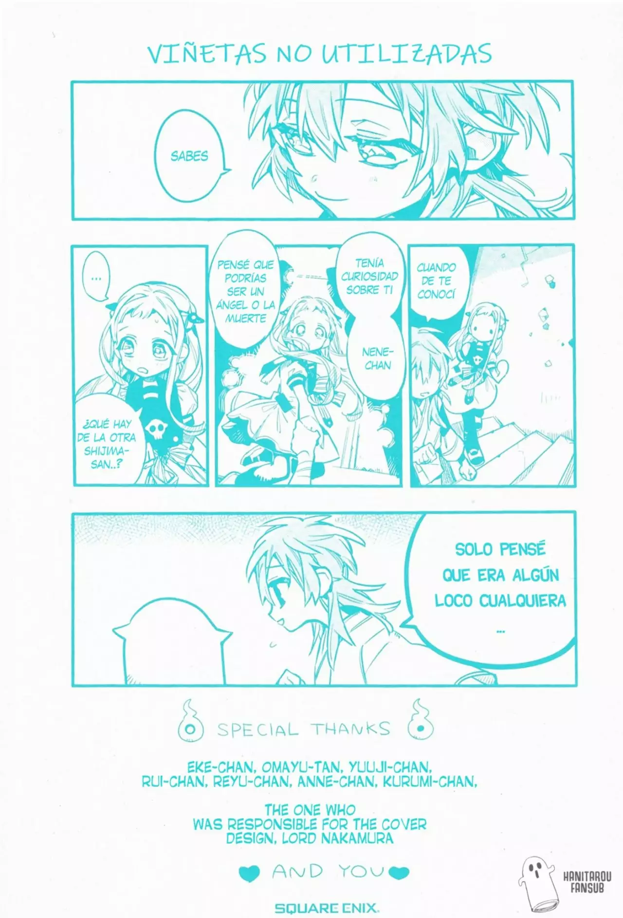 Jibaku Shounen Hanako-kun Capítulo 58 - Página 43