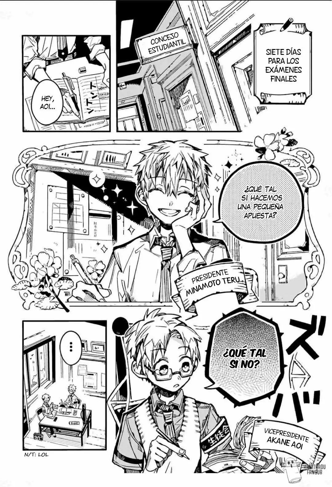 Jibaku Shounen Hanako-kun Capítulo 59 - Página 12