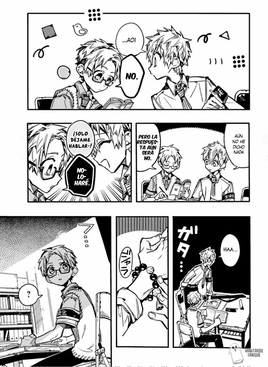 Jibaku Shounen Hanako-kun Capítulo 59 - Página 13