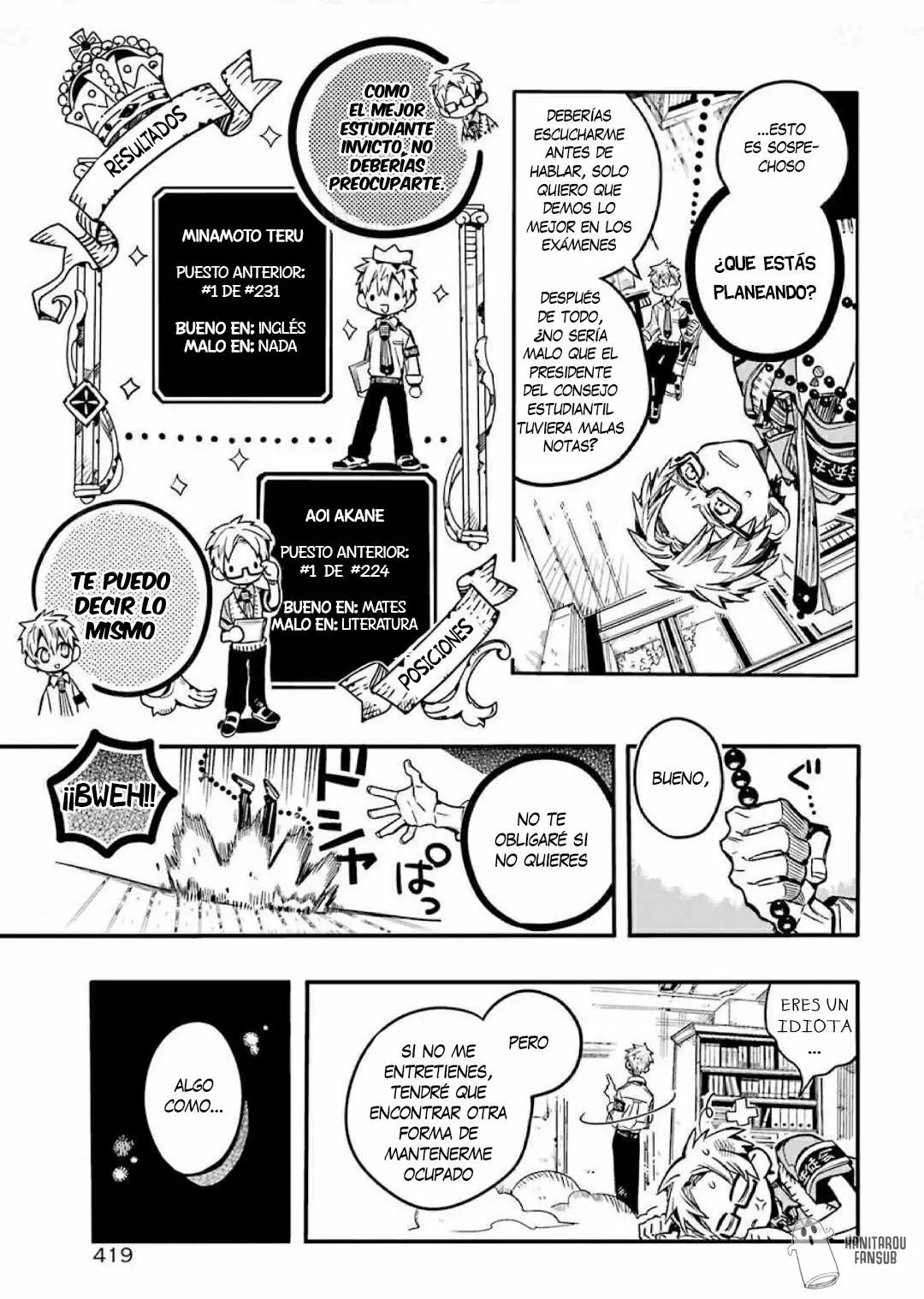 Jibaku Shounen Hanako-kun Capítulo 59 - Página 15