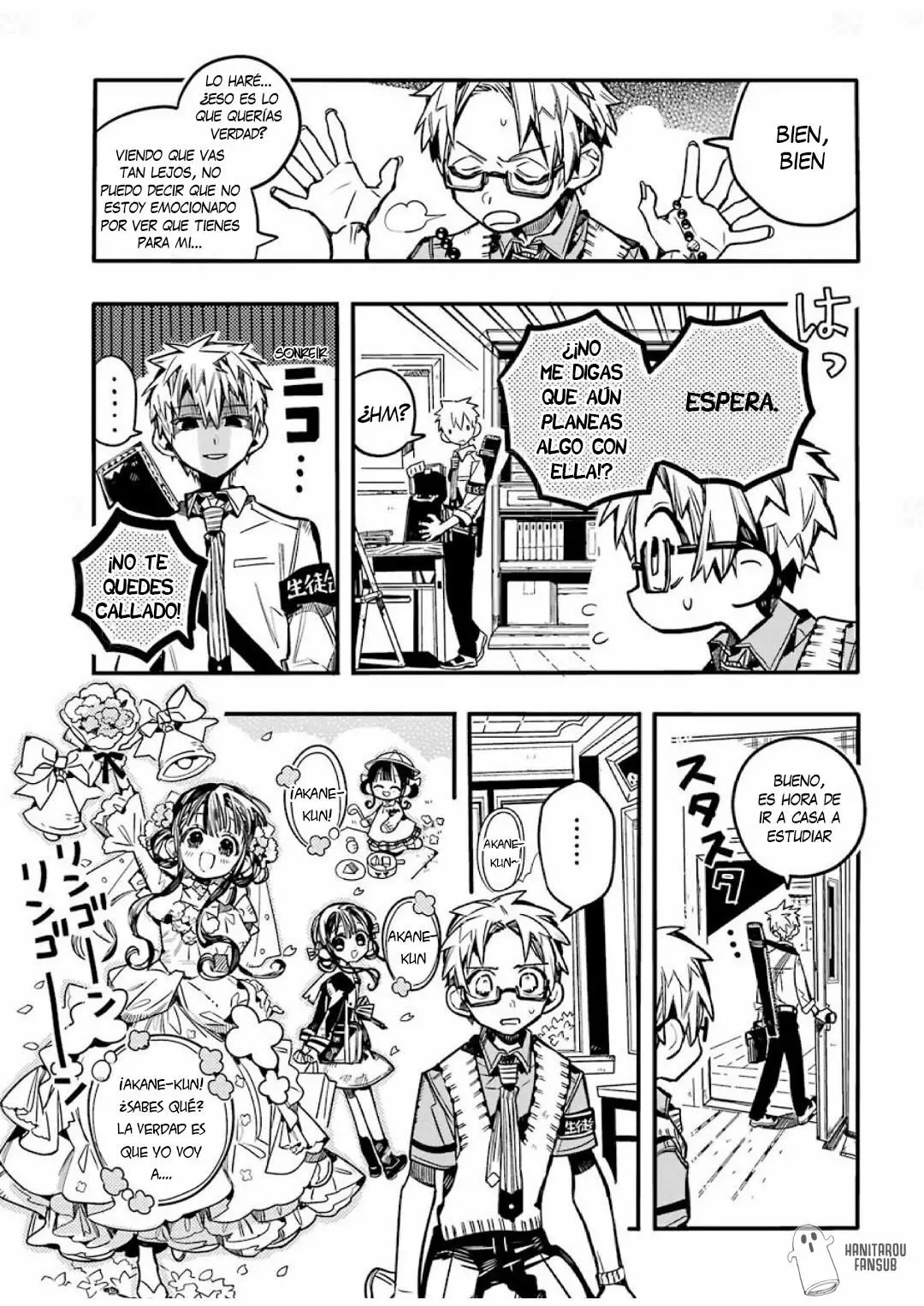 Jibaku Shounen Hanako-kun Capítulo 59 - Página 17