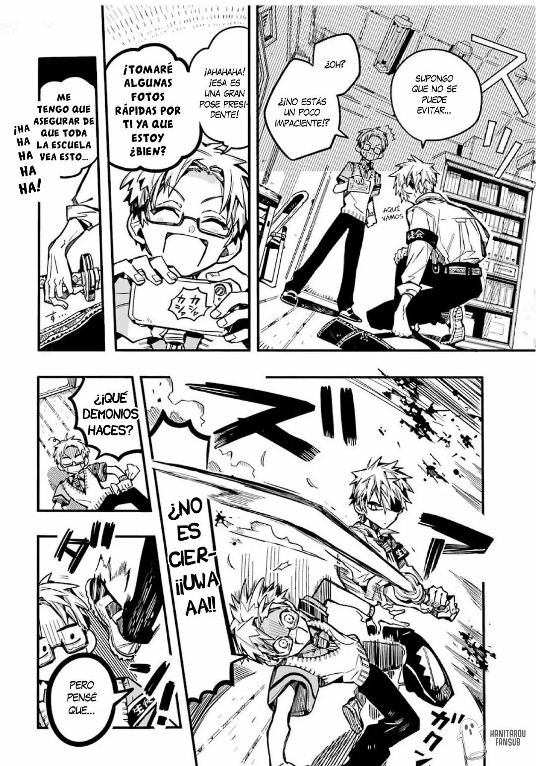 Jibaku Shounen Hanako-kun Capítulo 59 - Página 30